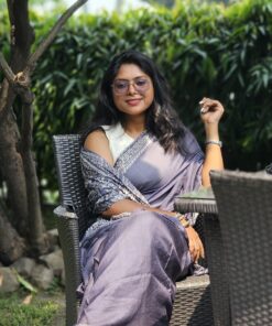 Maslin saree from Bangladesh