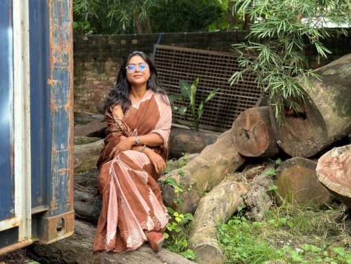 Endi/eri cotton saree from Bangladesh