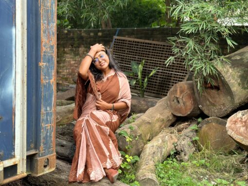 Endi/eri cotton saree from Bangladesh