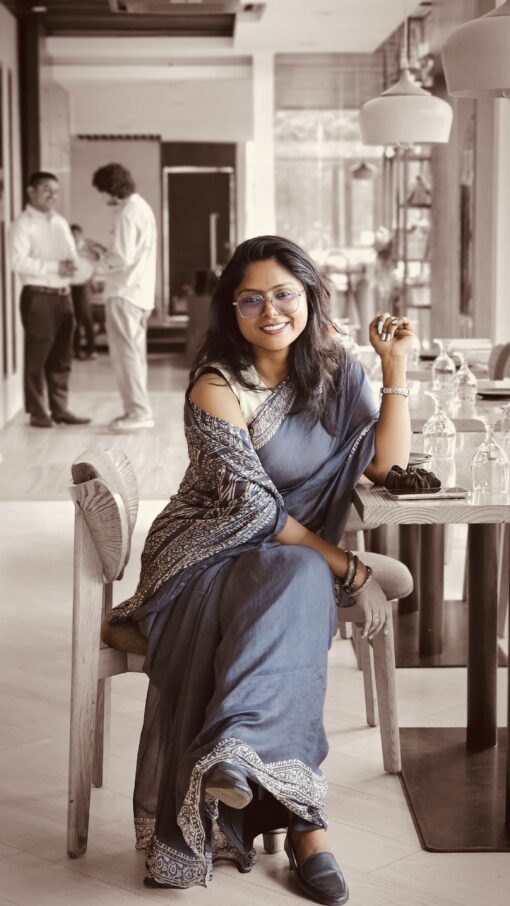 Maslin saree from Bangladesh