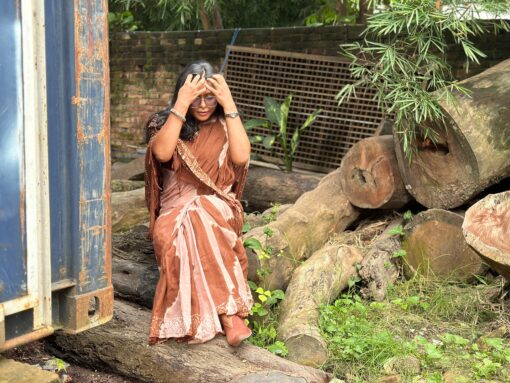 Endi/eri cotton saree from Bangladesh