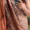 Maslin Natural Dye Kantha Saree from Bangladesh