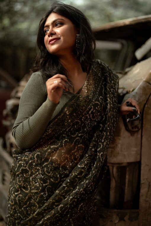 Maslin Saree from Bangladesh
