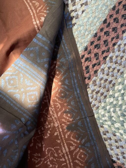 Natural Dye Premium luxury handloom cotton Saree from Bangladesh
