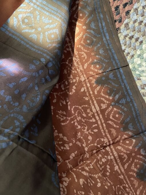 Natural Dye Premium luxury handloom cotton Saree from Bangladesh