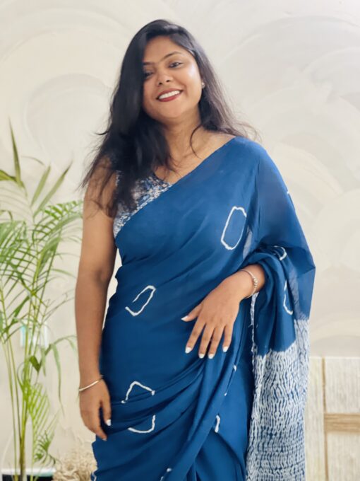 Premium Luxury Cotton Saree from Bangladesh