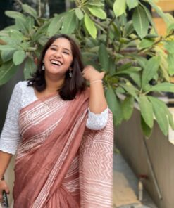 Maslin saree from bangladesh