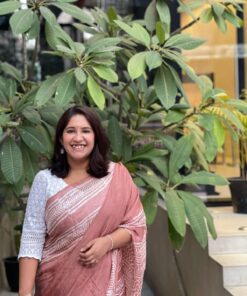 Maslin saree from Bangladesh