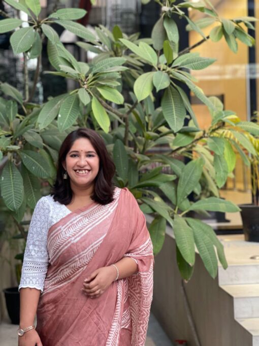 Maslin saree from Bangladesh