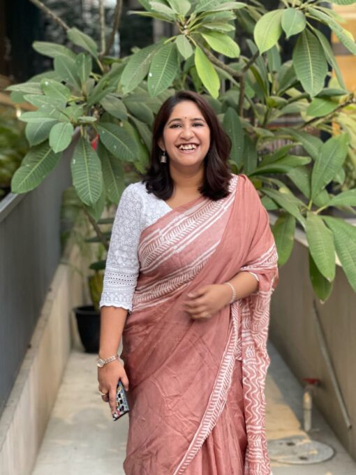 Maslin saree from Bangladesh