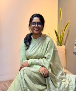 Maslin saree from Bangladesh