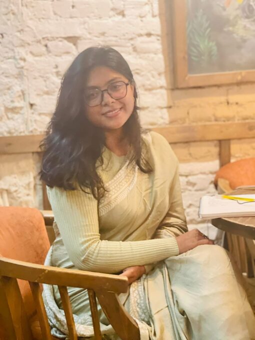 Maslin saree from bangladesh