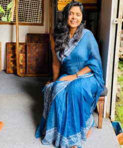 Maslin Silk Saree from Bangladesh