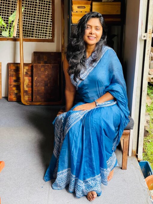 Maslin Silk Saree from Bangladesh