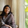 Maslin Natural Dye Kantha Saree from Bangladesh