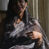 Maslin Natural Dye Kantha Saree from Bangladesh