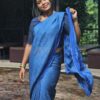 Maslin Natural Dye Kantha Saree from Bangladesh