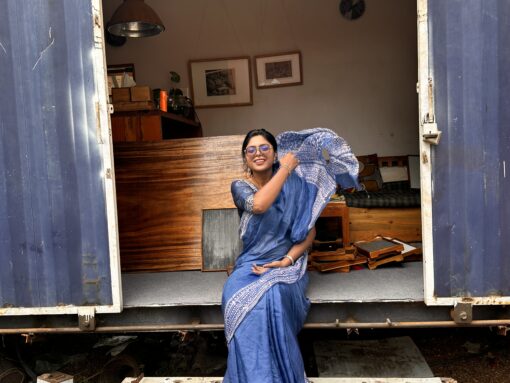 Maslin Silk Saree from Bangladesh