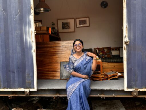 Maslin Silk Saree from Bangladesh