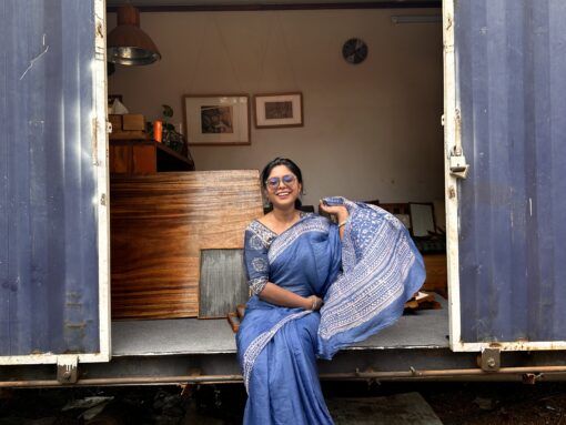 Maslin Silk Saree from Bangladesh