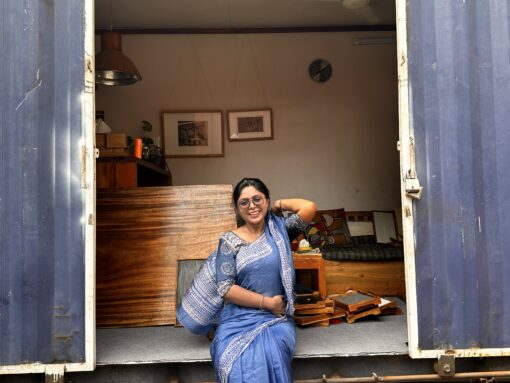 Maslin Silk Saree from Bangladesh