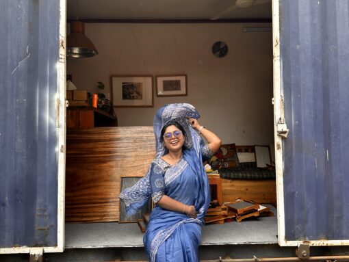 Maslin Silk Saree from Bangladesh