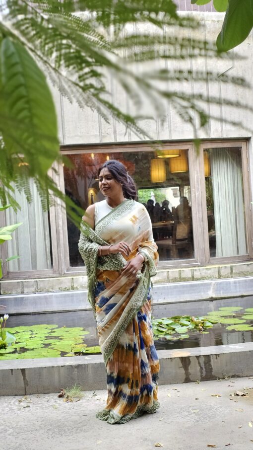 half silk saree from Bangladesh