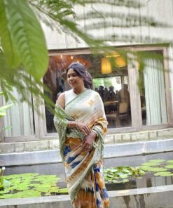 half silk saree from Bangladesh