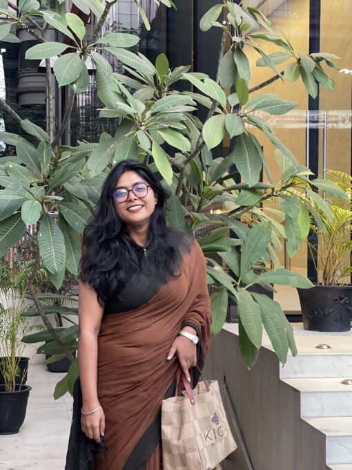 Natural Dye Premium luxury handloom Cotta cotton Saree from Bangladesh