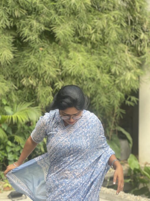 Maslin saree from Bangladesh