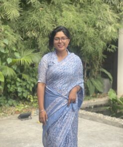 Maslin soft silk saree from bangladesh