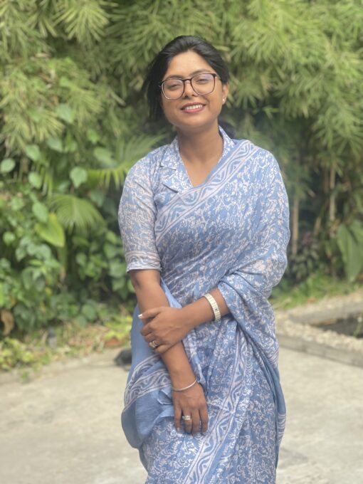 Maslin saree from Bangladesh