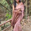 Natural Dye Premium Modal Silk Saree from Bangladesh