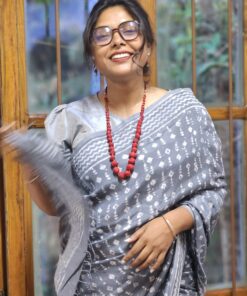 Natural Dye Premium Modal Silk Saree from Bangladesh