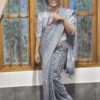 Natural Dye Premium MODAL SILK Saree from Bangladesh