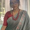 Natural Dye Kantha Saree from Bangladesh