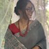 Natural Dye Kantha Saree from Bangladesh