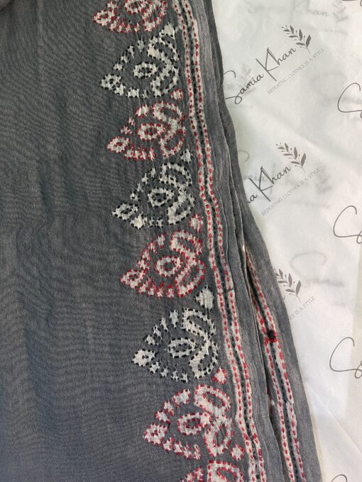 Natural Dye Kantha Saree from Bangladesh