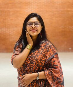 Half-Silk Saree from Bangladesh