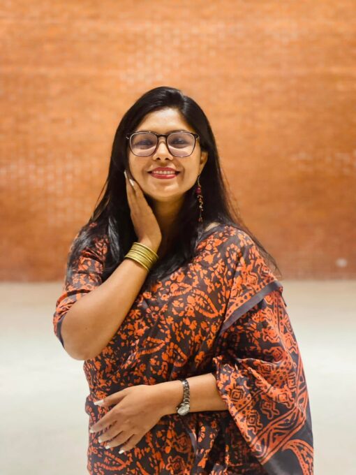 Half-Silk Saree from Bangladesh