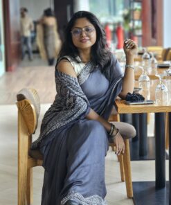 Maslin saree from Bangladesh