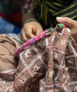 Handloom Cotton Kantha Anokhi Saree – Bangladesh