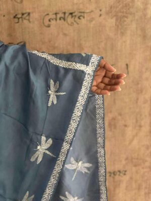 Phoring Soft Silk Kantha saree