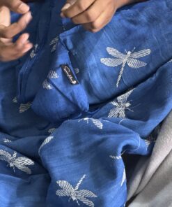 Alternative view of Crafted Phoring Kantha Saree