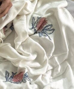 Made in Bangladesh,Cotton Kantha Shawl,Natural Dye Bangladesh