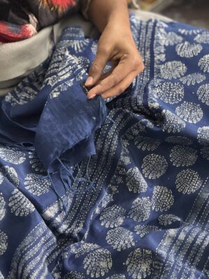 Made in Bangladesh,Cotton Kantha Saree, Natural Dye in Bangladesh