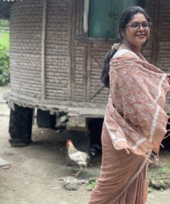 Handloom Cotton Kantha Anokhi Saree in Bangladesh