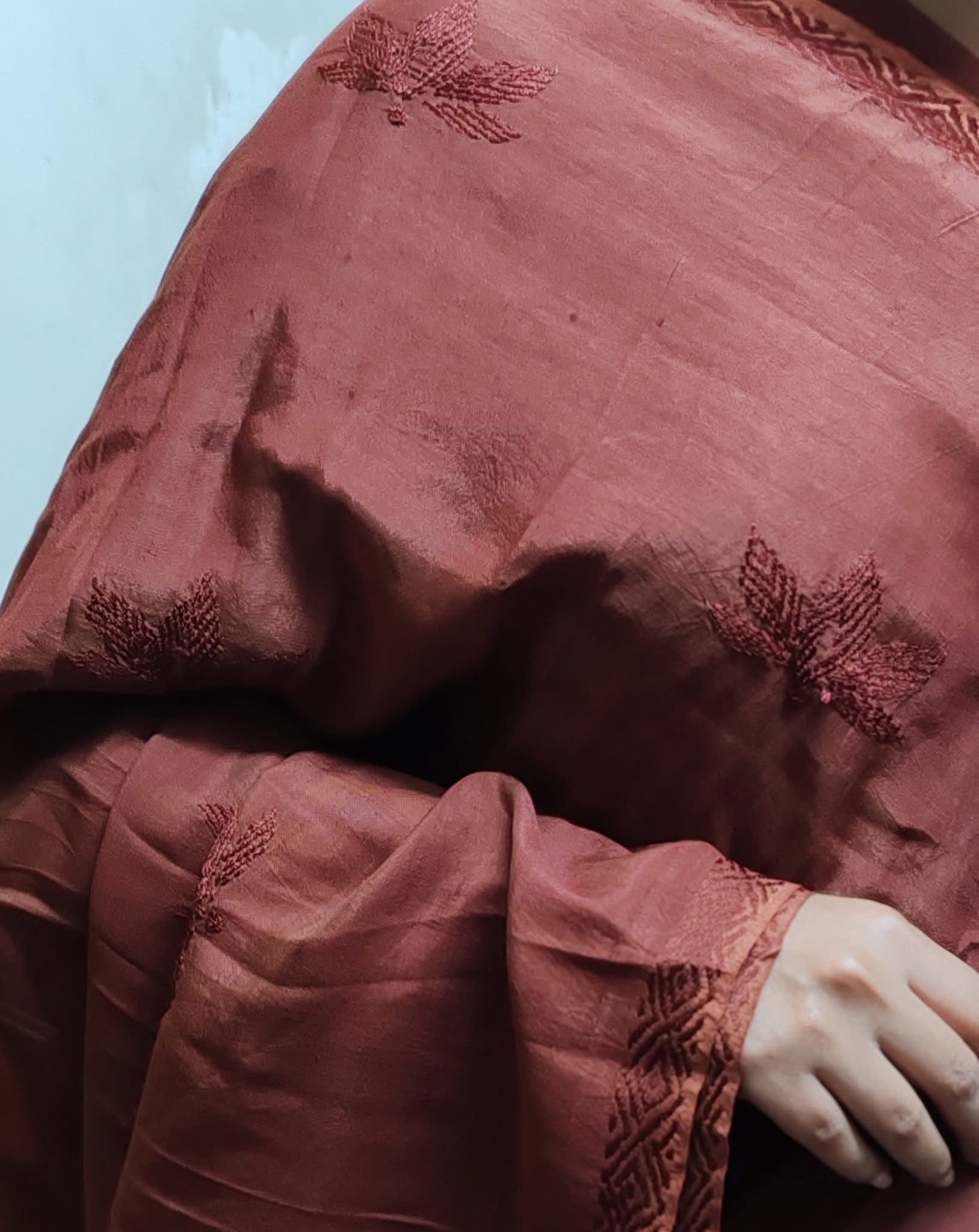 Made in Bangladesh,Silk Kantha Saree