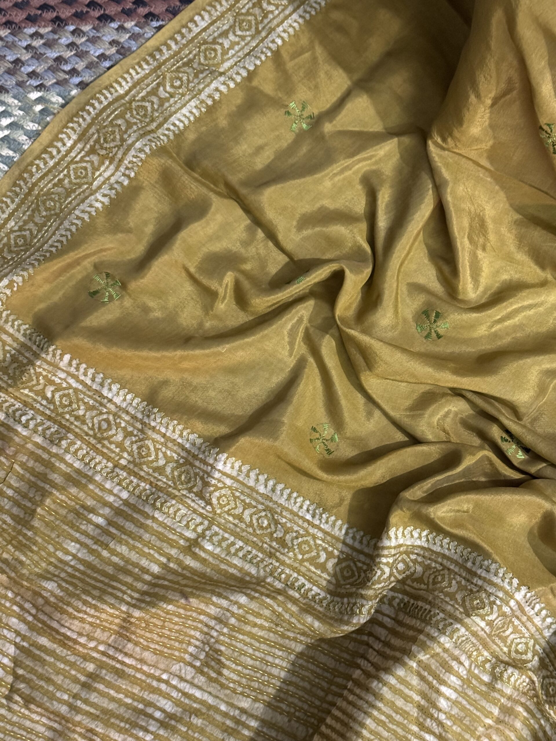 Made in Bangladesh,Silk Kantha kamij orna