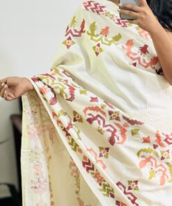 Balaka Silk Kantha Saree made in Bangladesh